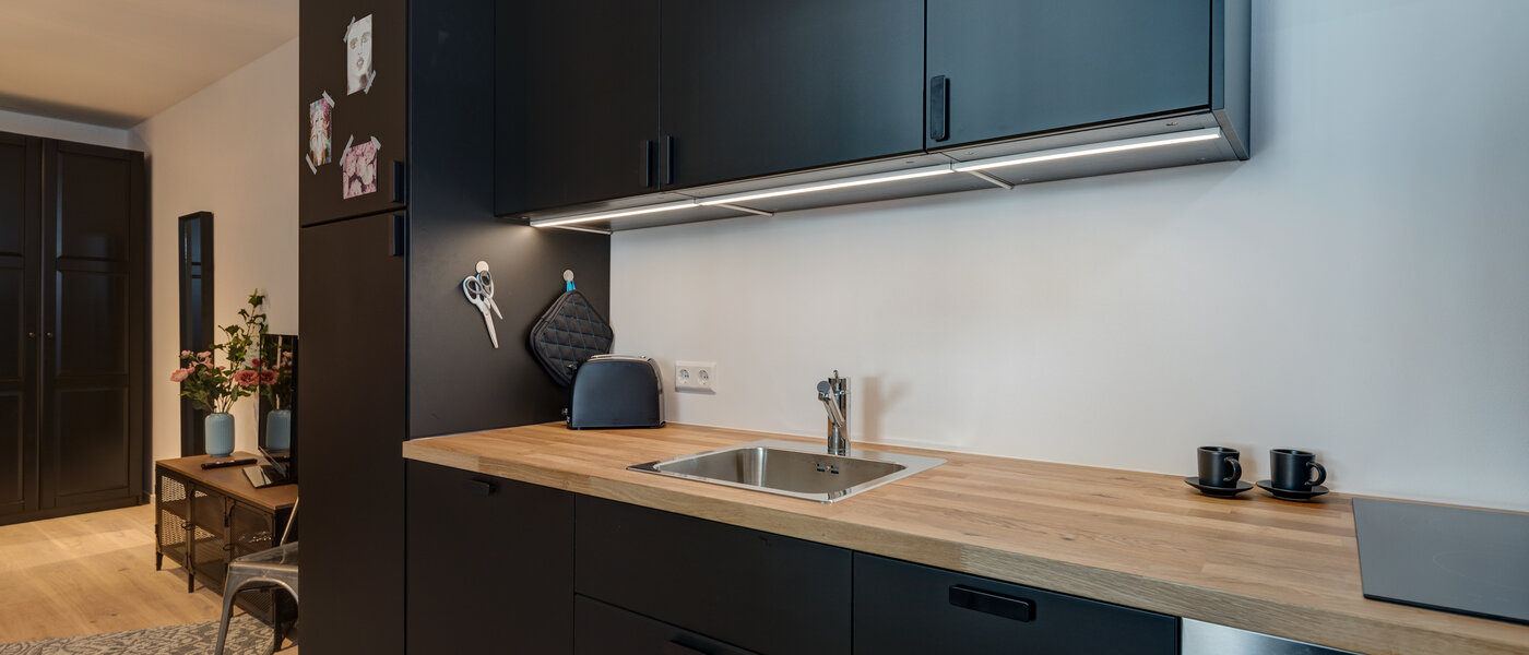 appartamento München Neuhausen 02 cucina 11862