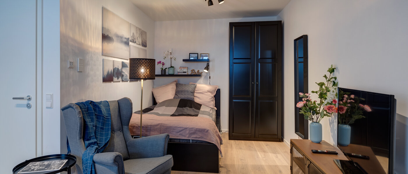 appartamento München Neuhausen 01 zona living 11862