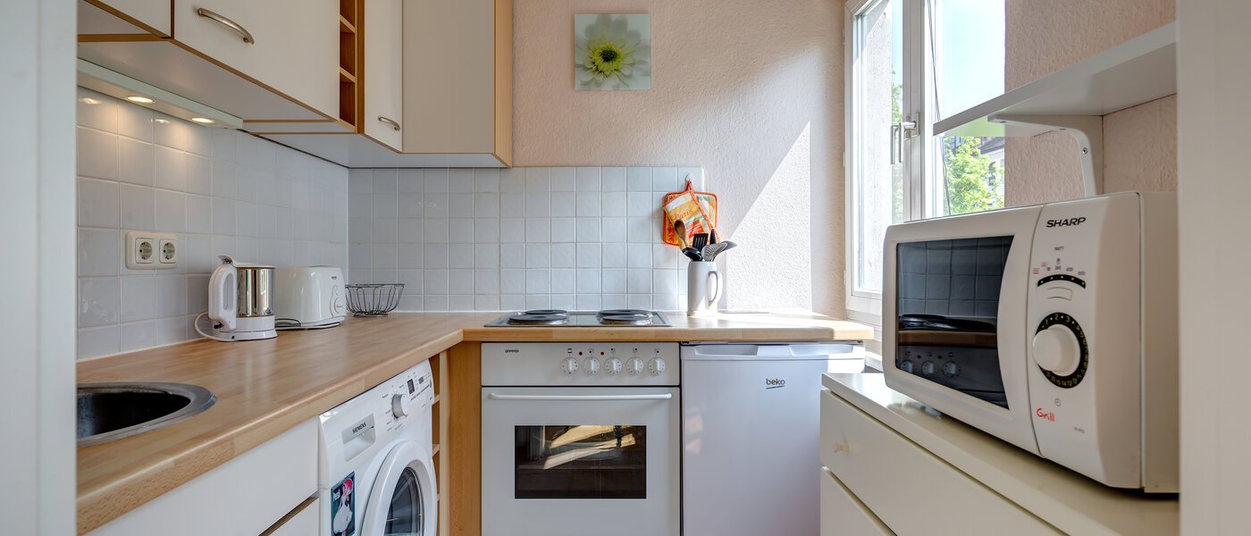 appartamento München Schwabing-West (rund um den Hohenzollernplatz) 01 cucina 1187