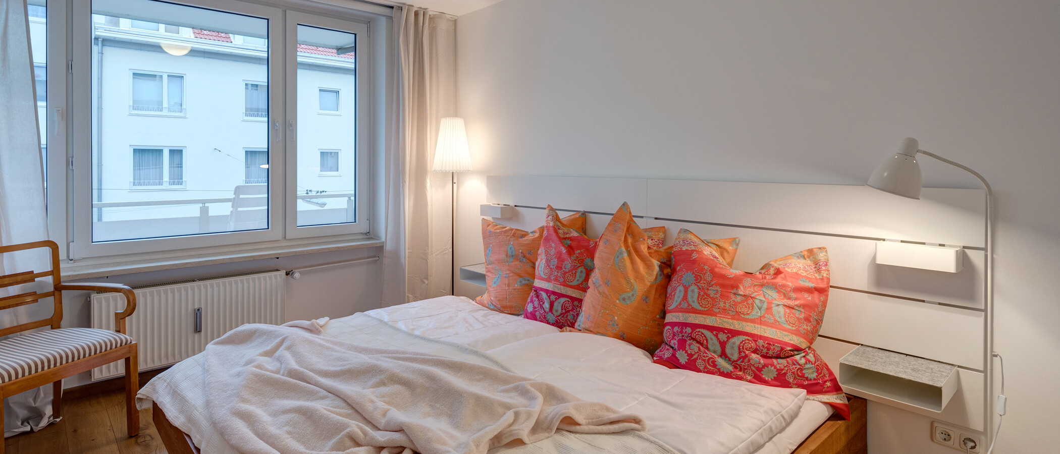 appartamento München Schwabing (links der Leopoldstraße) 01 camera da letto 11895