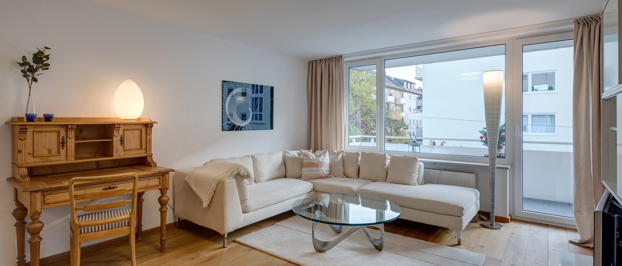 appartamento München Schwabing (links der Leopoldstraße) 01 zona living 11895