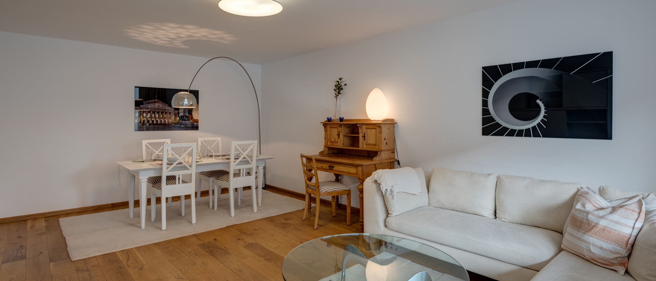 appartamento München Schwabing (links der Leopoldstraße) 02 zona living 11895