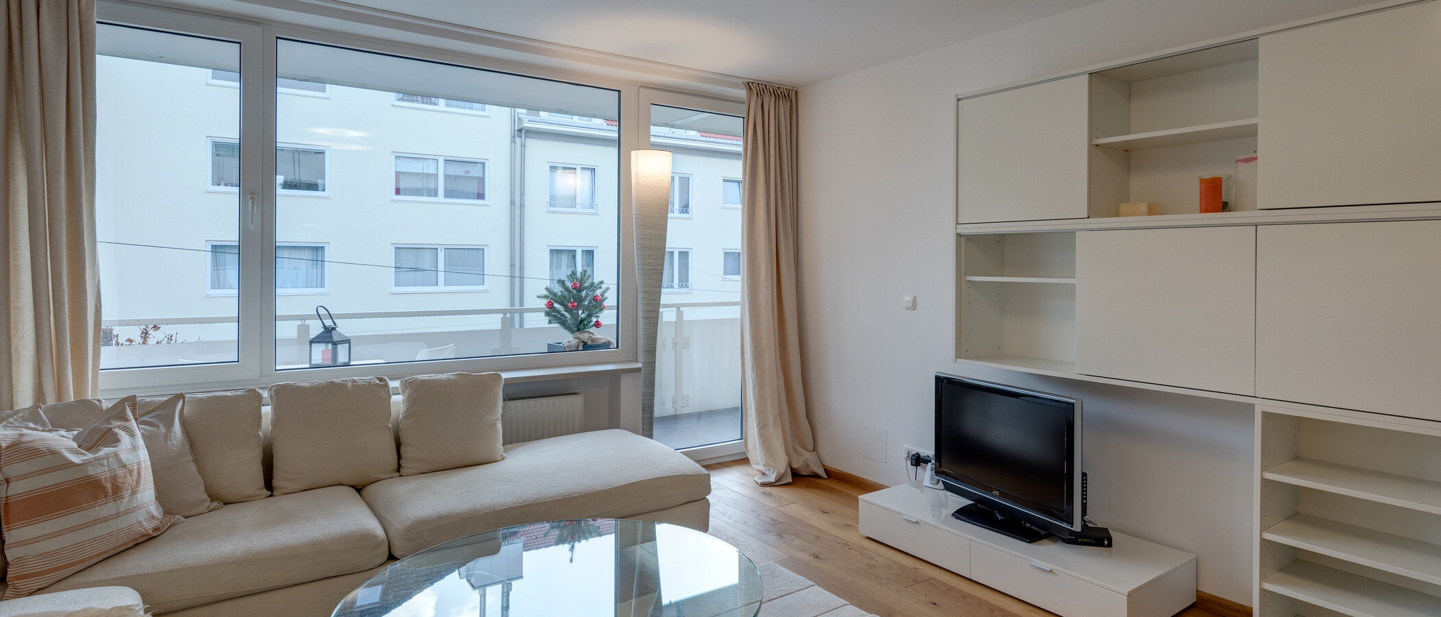 appartamento München Schwabing (links der Leopoldstraße) 04 zona living 11895