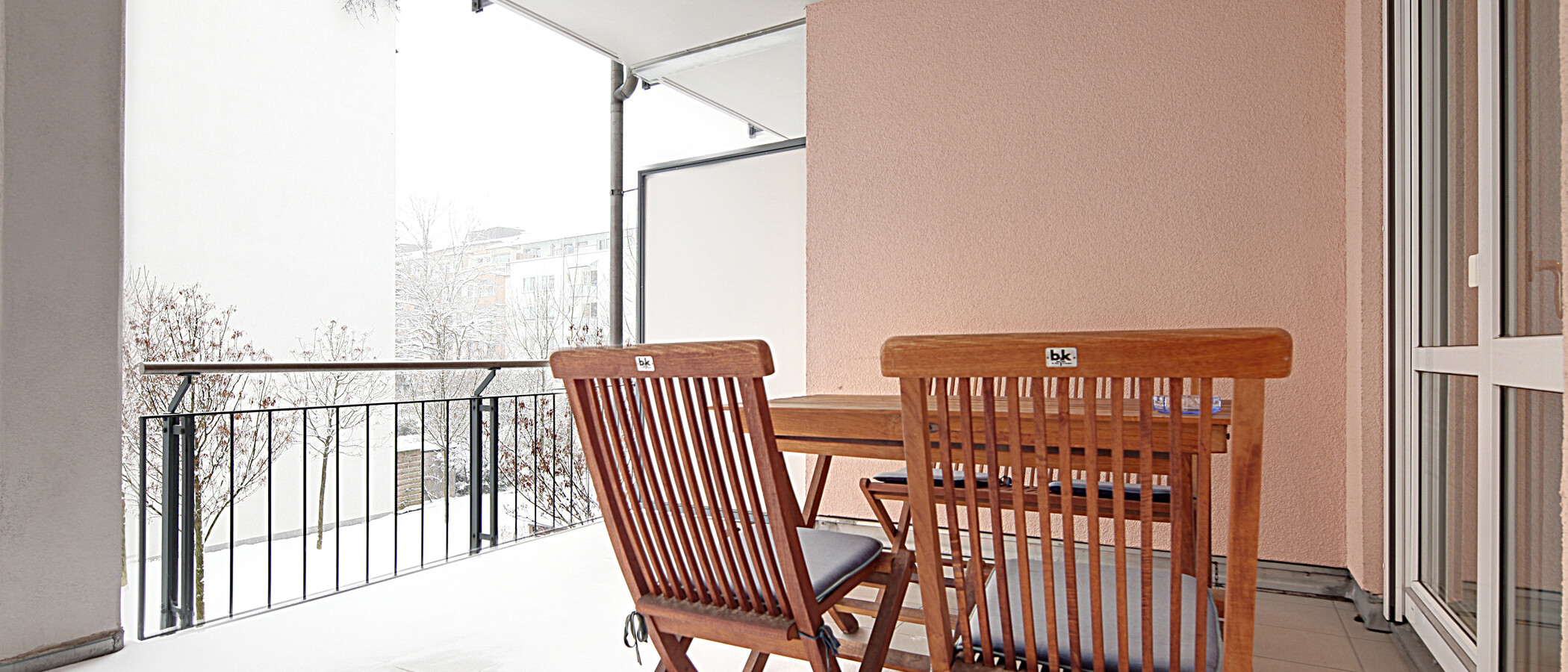 appartamento München Schwabing (links der Leopoldstraße) 01 balcone 1191