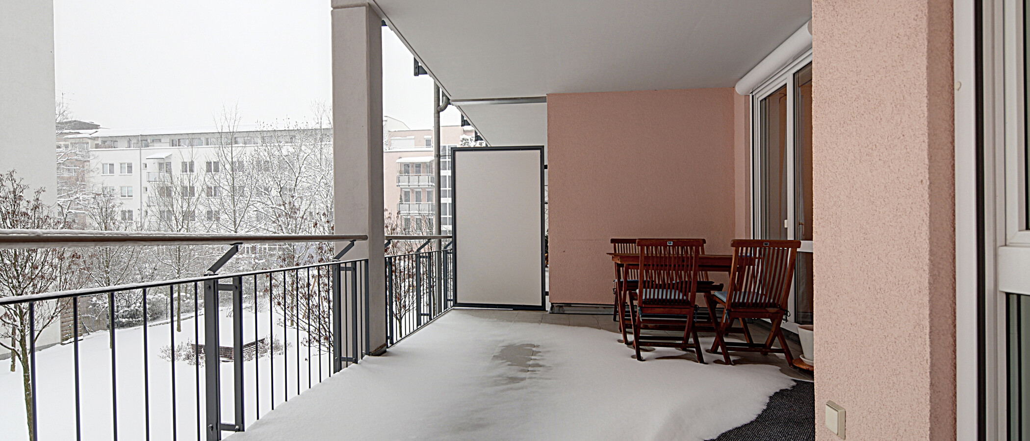 appartamento München Schwabing (links der Leopoldstraße) 02 balcone 1191