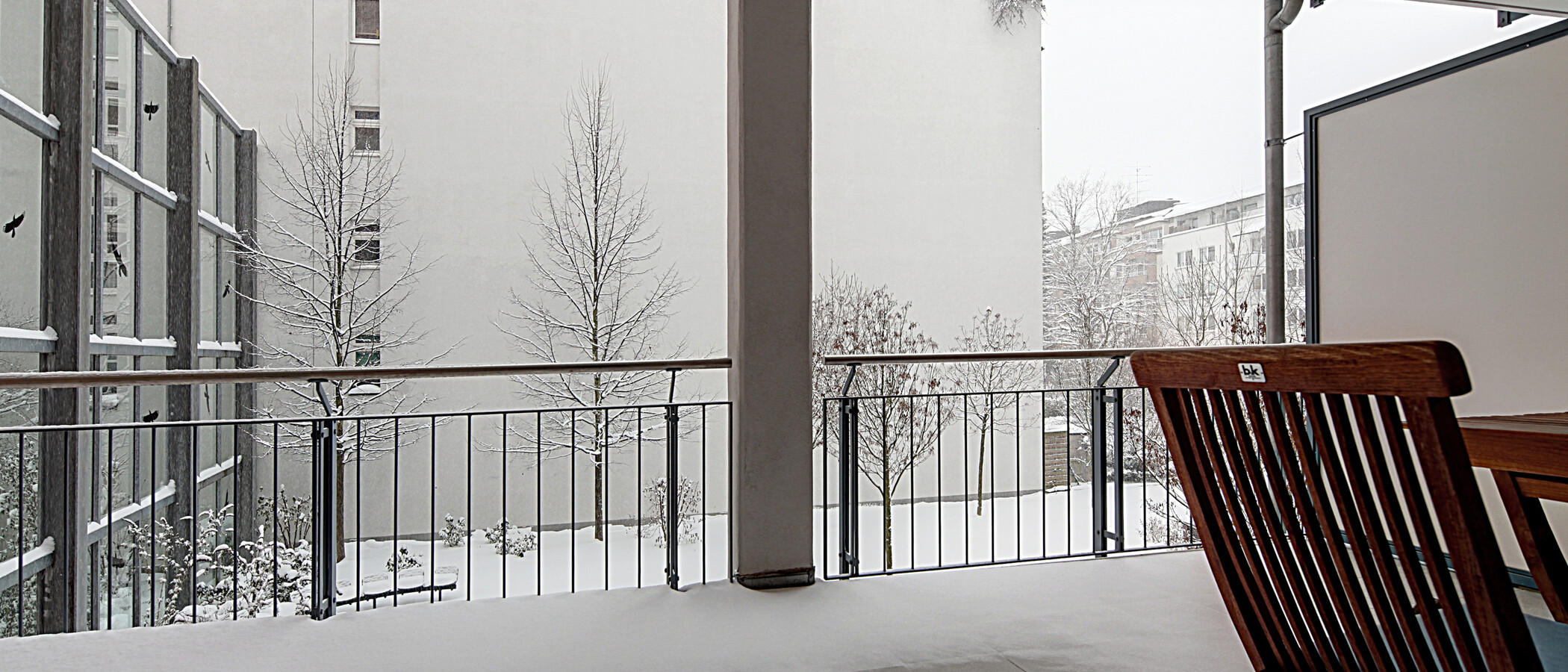 appartamento München Schwabing (links der Leopoldstraße) 04 balcone 1191