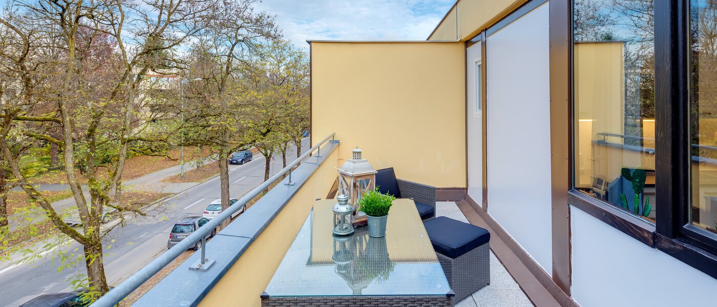 appartamento München Solln 01 terrazza sul tetto 11930