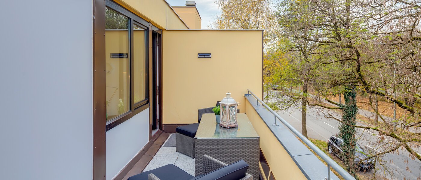 appartamento München Solln 02 terrazza sul tetto 11930