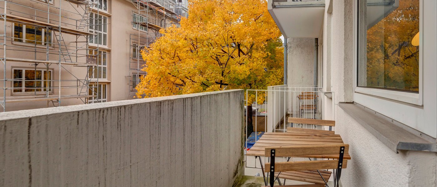 appartamento München Maxvorstadt - Rund um den Josephplatz 02 balcone 11943