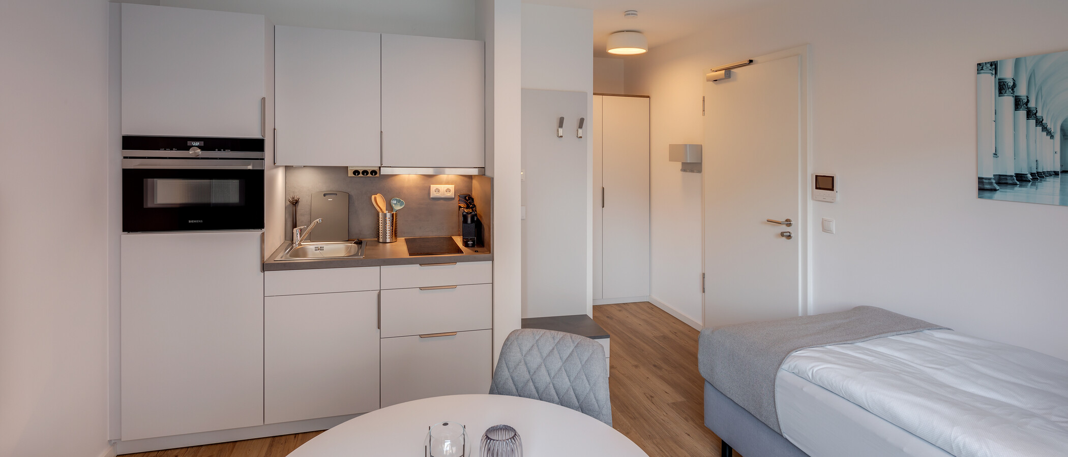 abitazione München Milbertshofen 03 zona living 11961