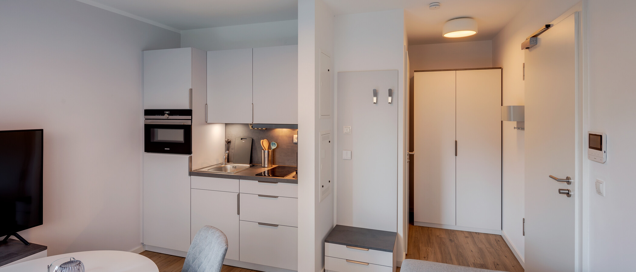 abitazione München Milbertshofen 04 zona living 11961