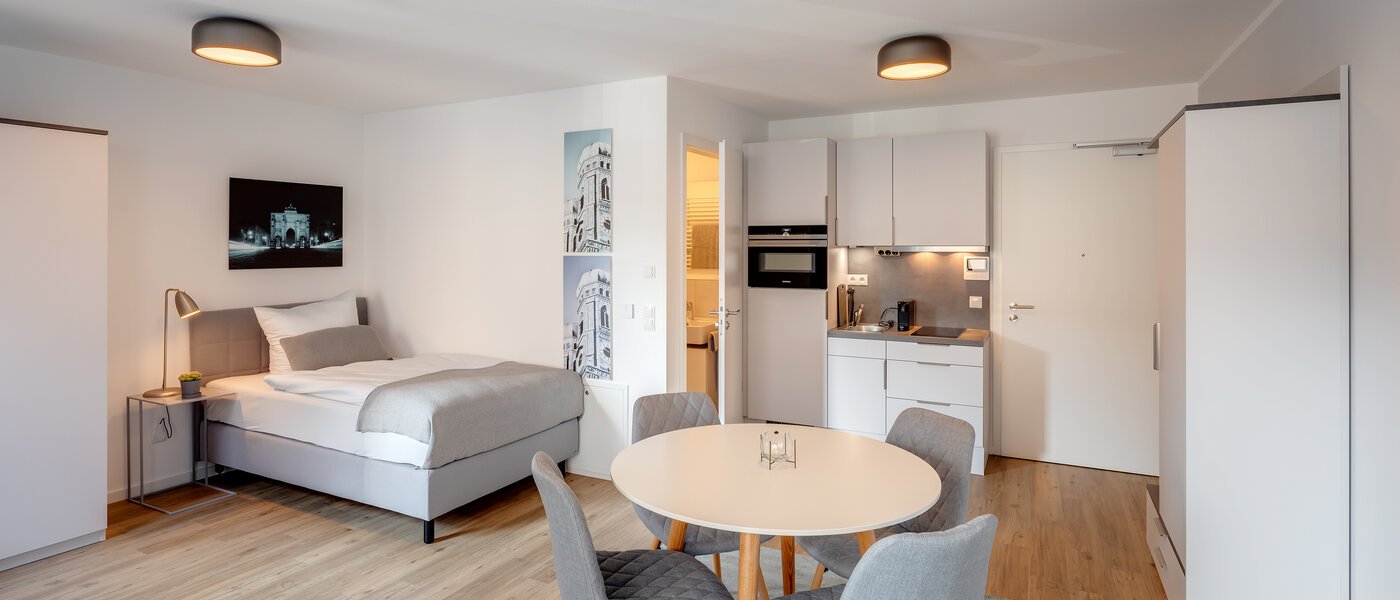 abitazione München Milbertshofen 01 zona living 11965