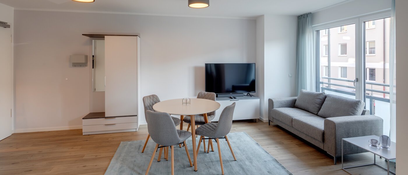 abitazione München Milbertshofen 03 zona living 11965