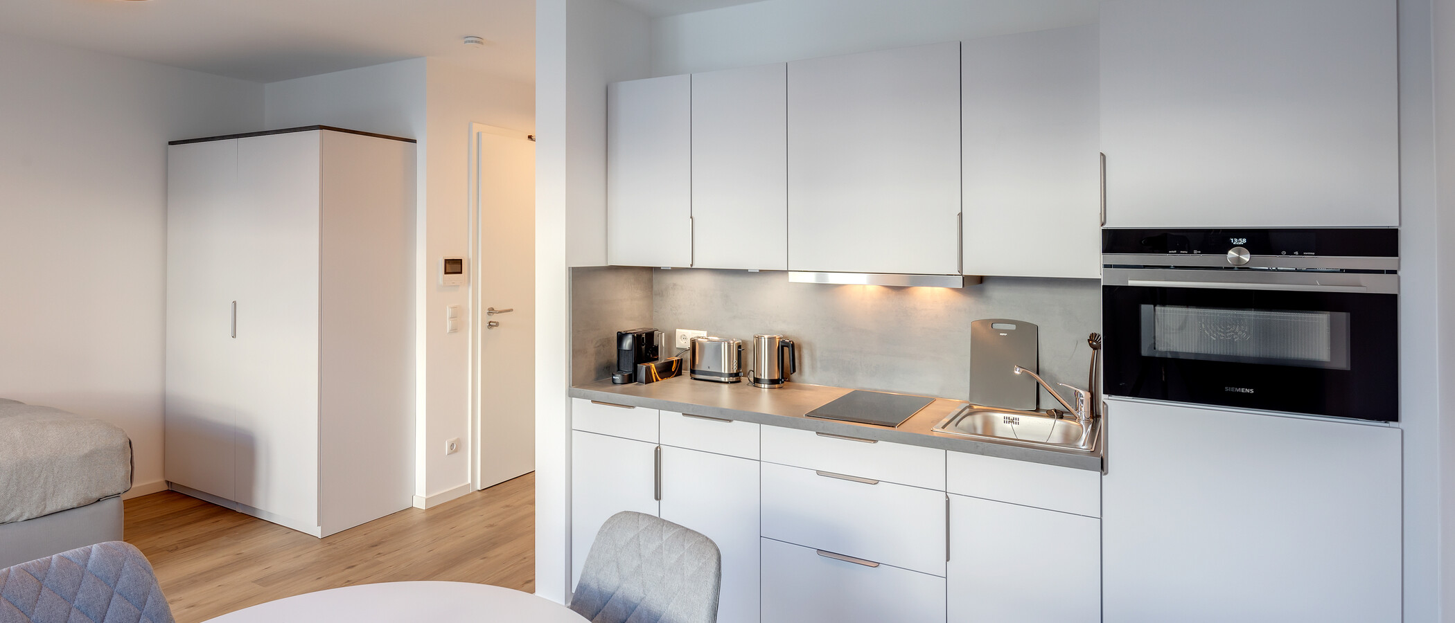abitazione München Milbertshofen 03 zona living 11966
