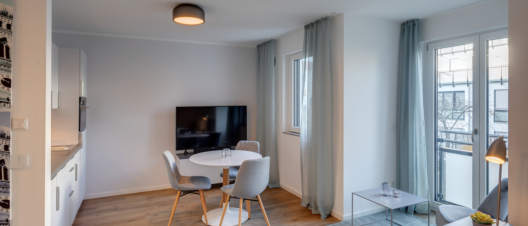 abitazione München Milbertshofen 04 zona living 11966