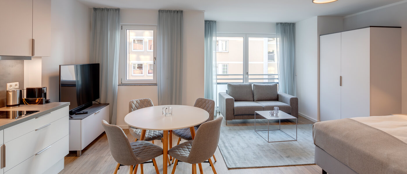 abitazione München Milbertshofen 01 zona living 11972