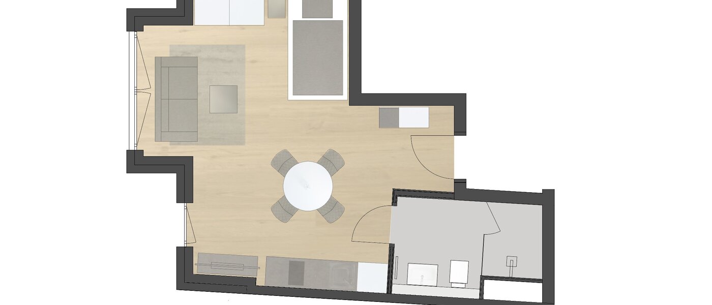 abitazione München Milbertshofen 01 planimetria 11972