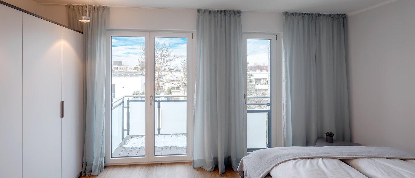 appartamento München Milbertshofen 02 camera da letto 11977