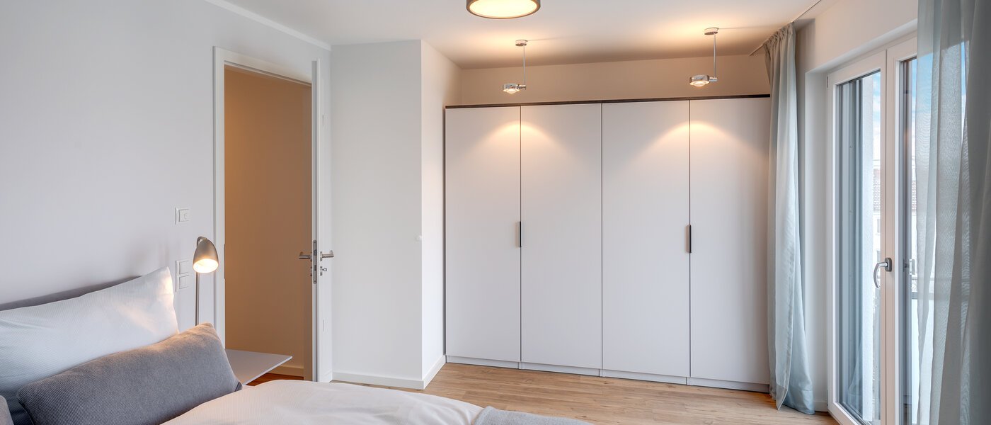 appartamento München Milbertshofen 03 camera da letto 11977