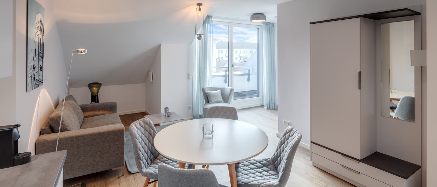 appartamento München Milbertshofen 01 zona living 11977