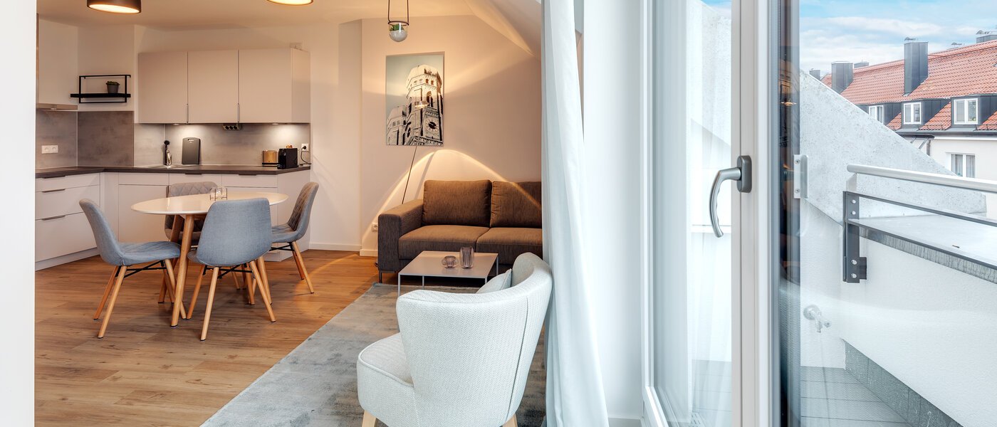 appartamento München Milbertshofen 02 zona living 11977