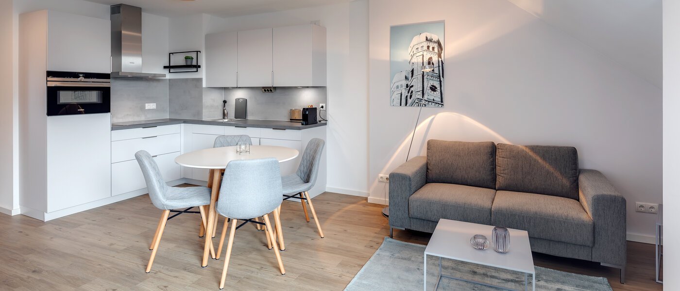 appartamento München Milbertshofen 04 zona living 11977