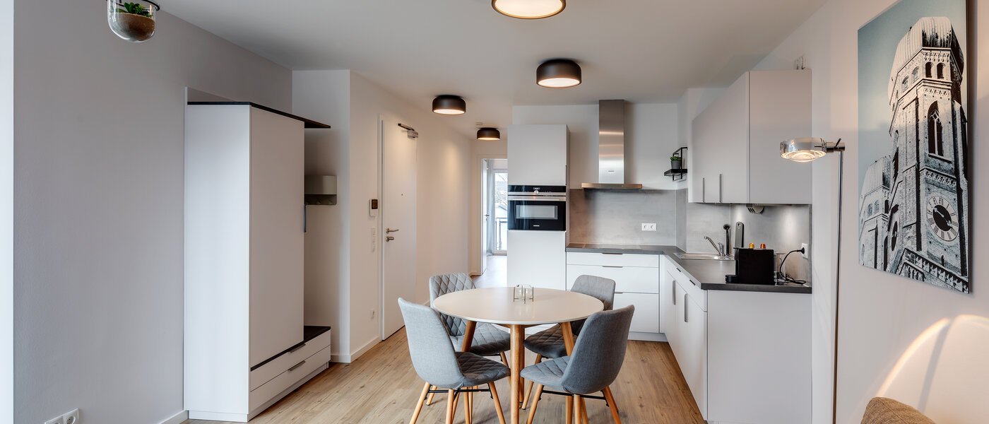 appartamento München Milbertshofen 05 zona living 11977