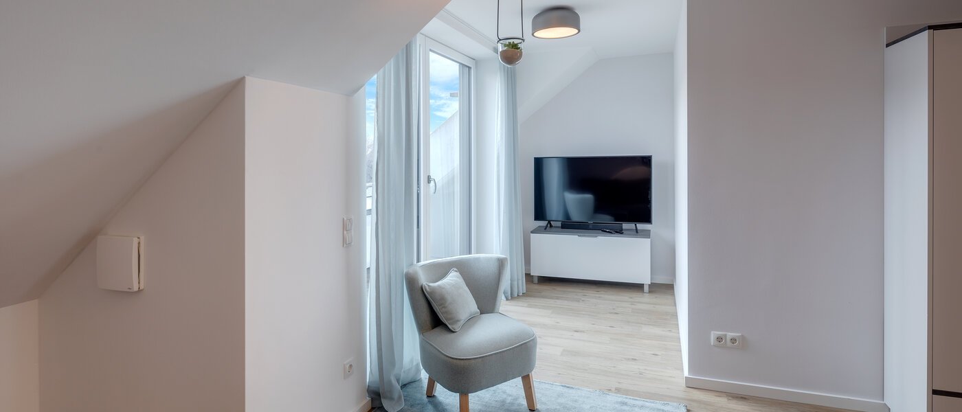 appartamento München Milbertshofen 06 zona living 11977
