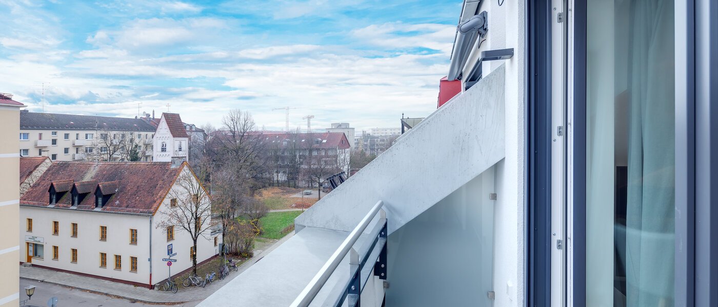 appartamento München Milbertshofen 02 terrazza sul tetto 11977