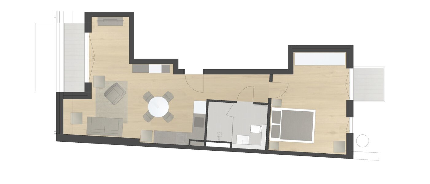 appartamento München Milbertshofen 01 planimetria 11977