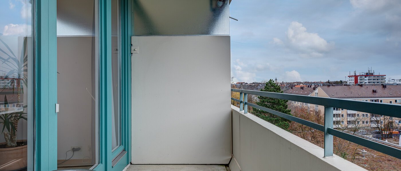 appartamento München Sendling 02 balcone 11982