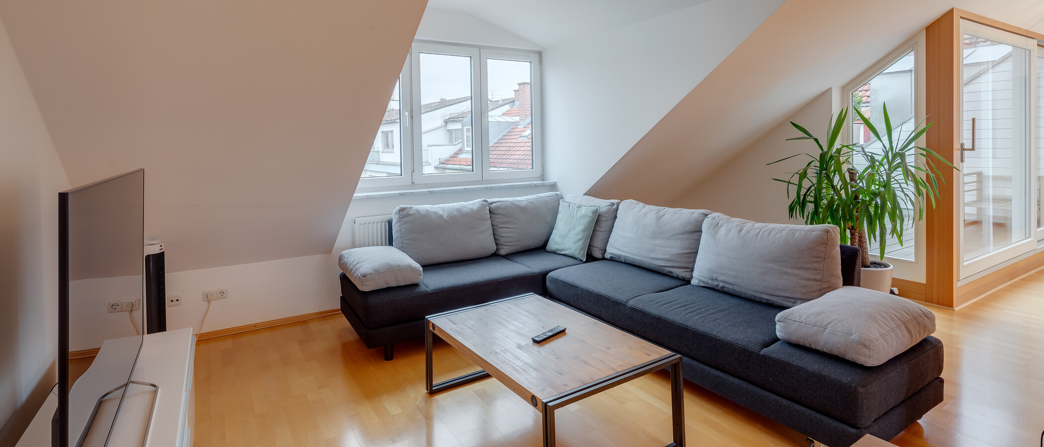 appartamento München Milbertshofen 02 zona living 11984