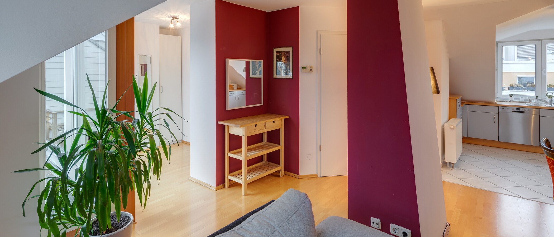 appartamento München Milbertshofen 03 zona living 11984