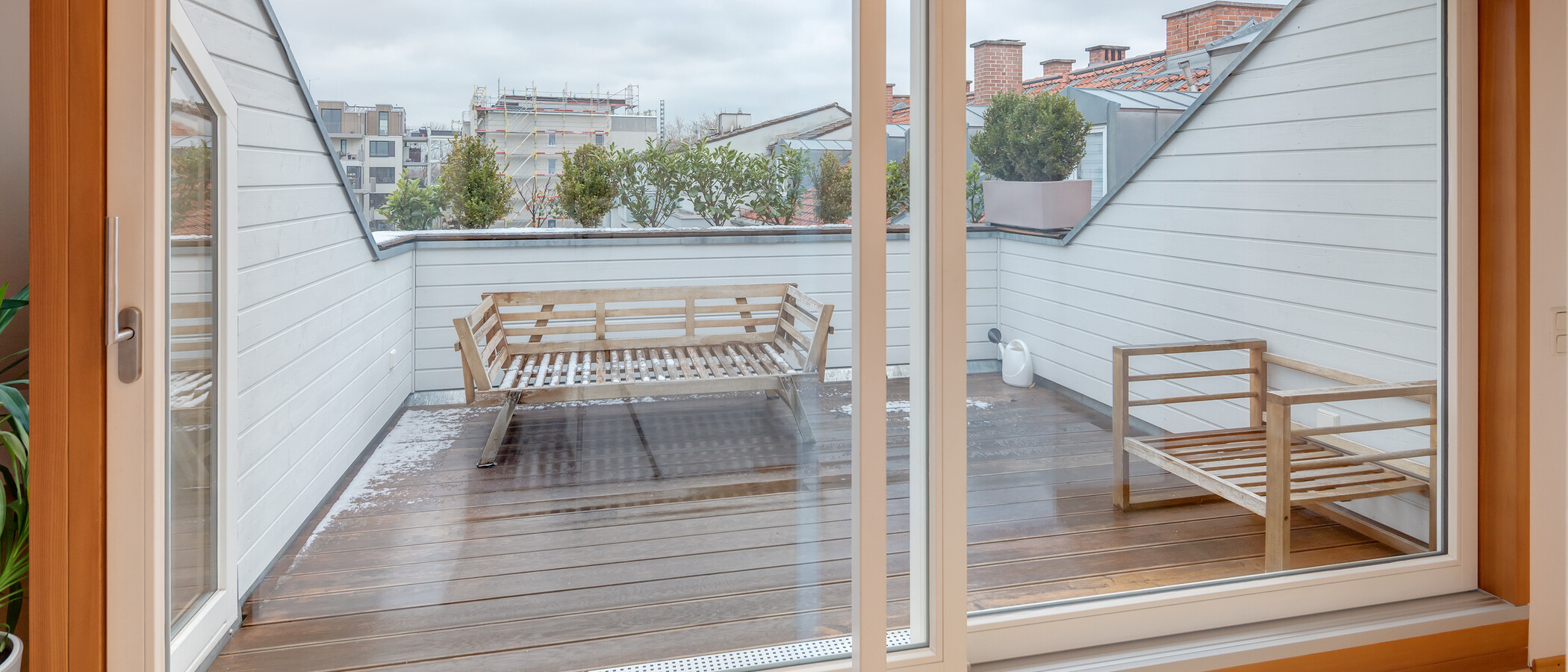 appartamento München Milbertshofen 02 terrazza sul tetto 11984