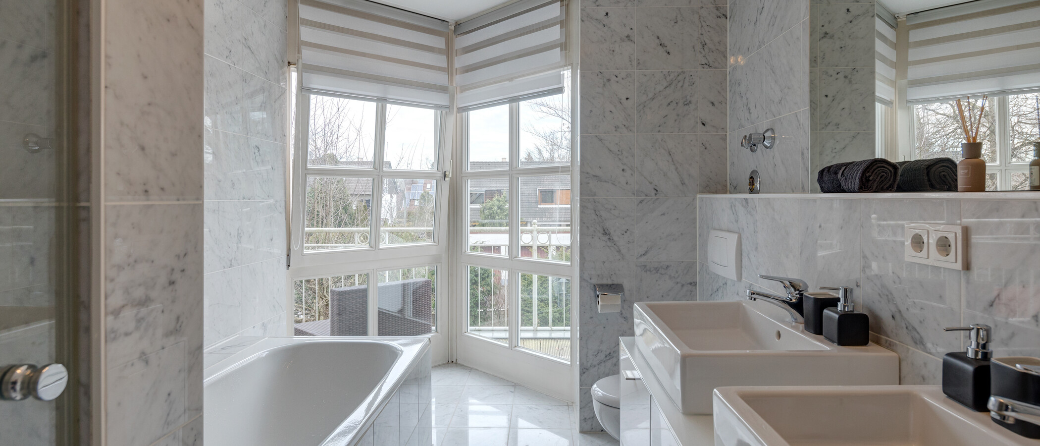 appartamento con galleria Pullach im Isartal 01 bagno 12007