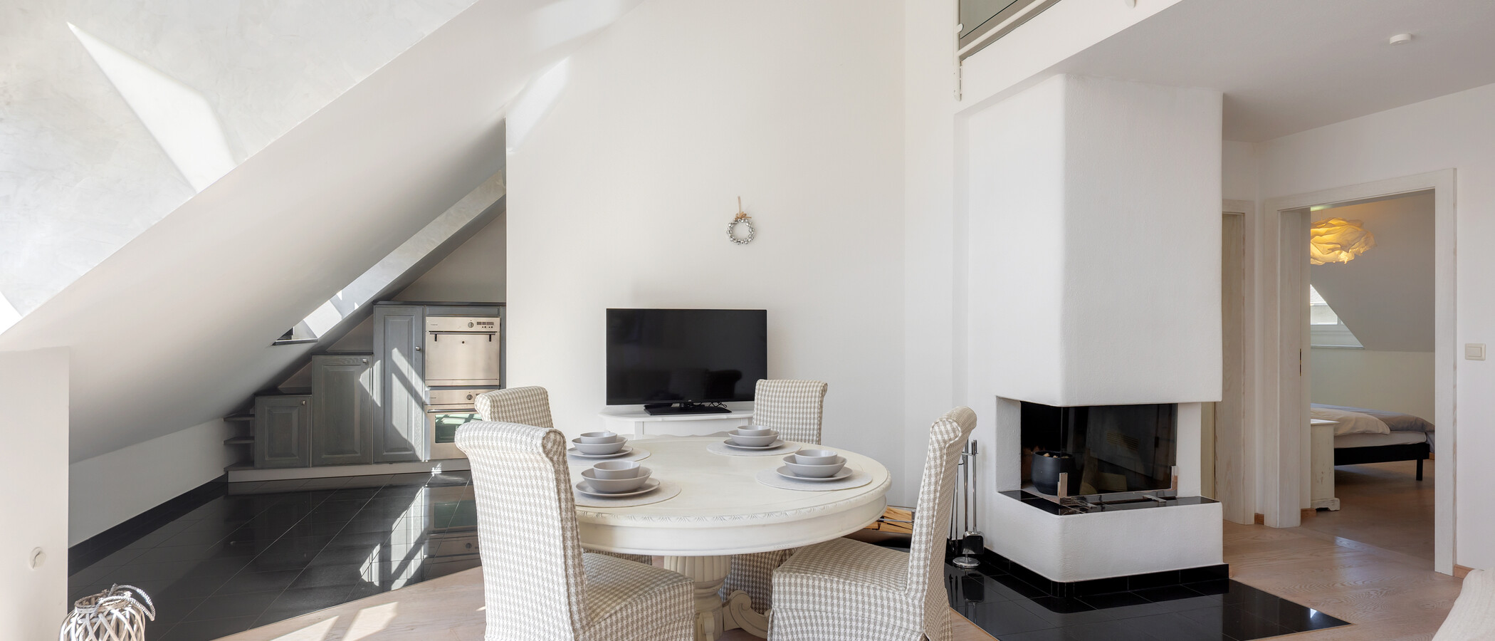 appartamento con galleria Pullach im Isartal 01 zona living 12007