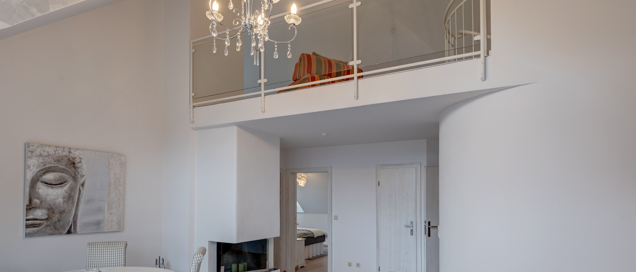 appartamento con galleria Pullach im Isartal 04 zona living 12007
