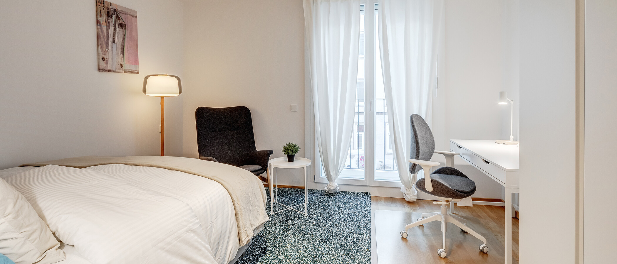 appartamento München Maxvorstadt 02 camera da letto 12025