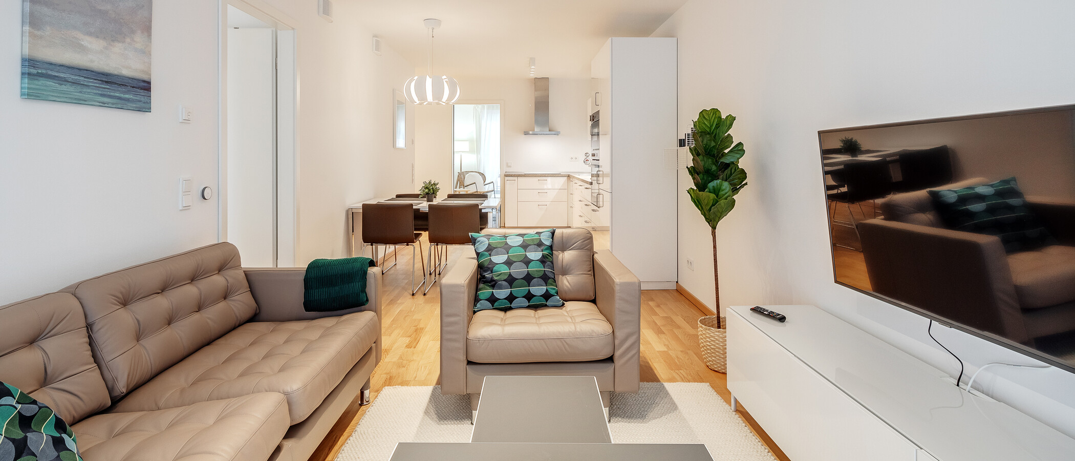 appartamento München Maxvorstadt 01 zona living 12025