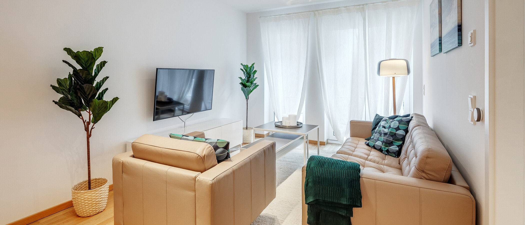 appartamento München Maxvorstadt 02 zona living 12025