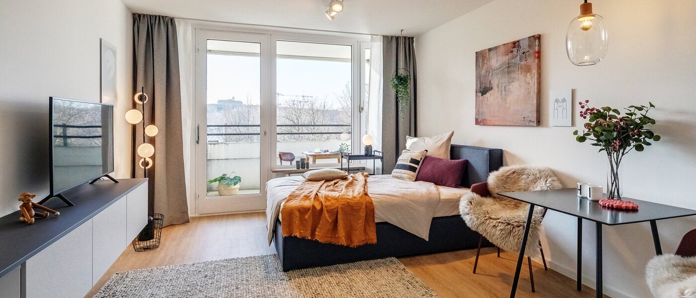 appartamento München Haidhausen 01 zona living 12031