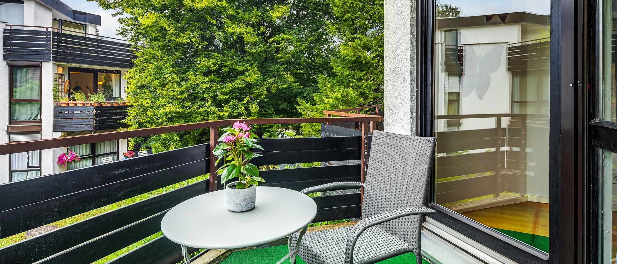 appartamento München Pasing 02 balcone 12032