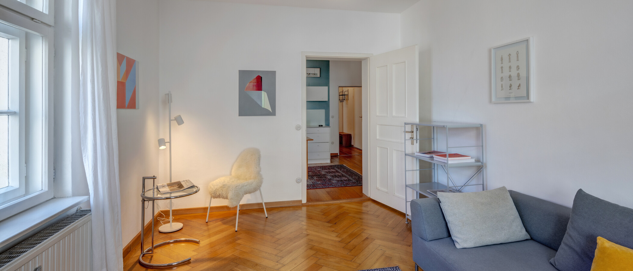 appartamento München Haidhausen 02 soggiorno 12036