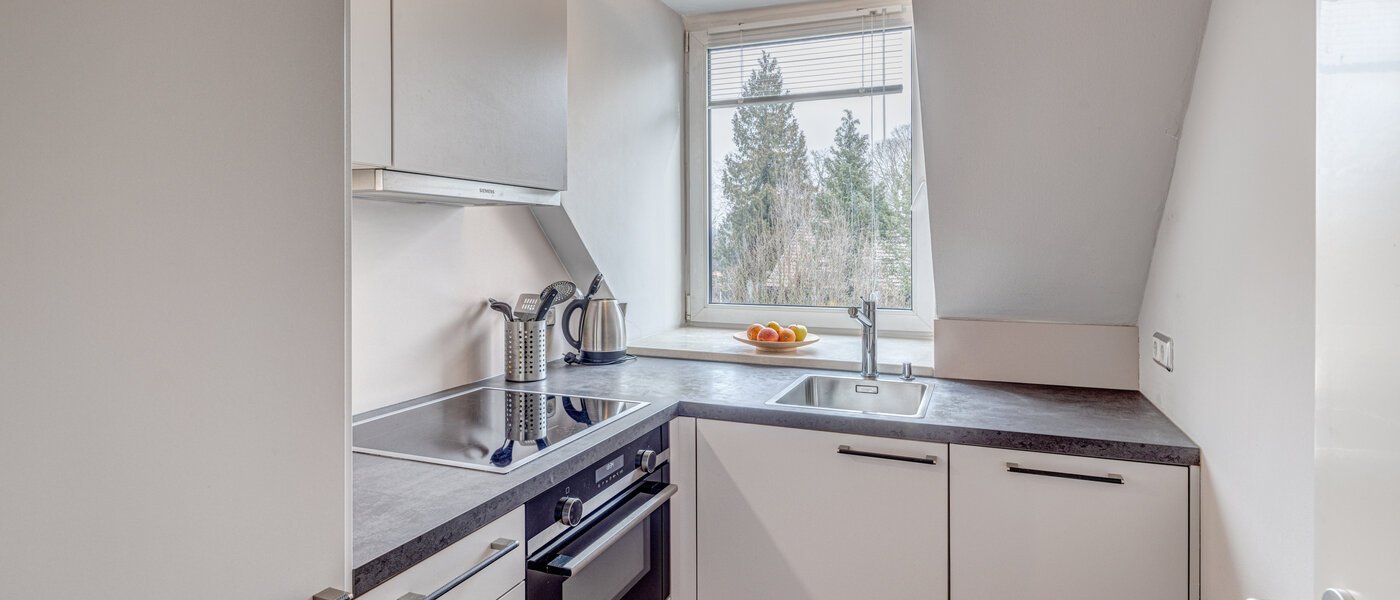 attico München Oberföhring 01 cucina 1206