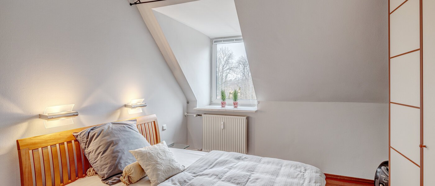 attico München Oberföhring 02 camera da letto 1206