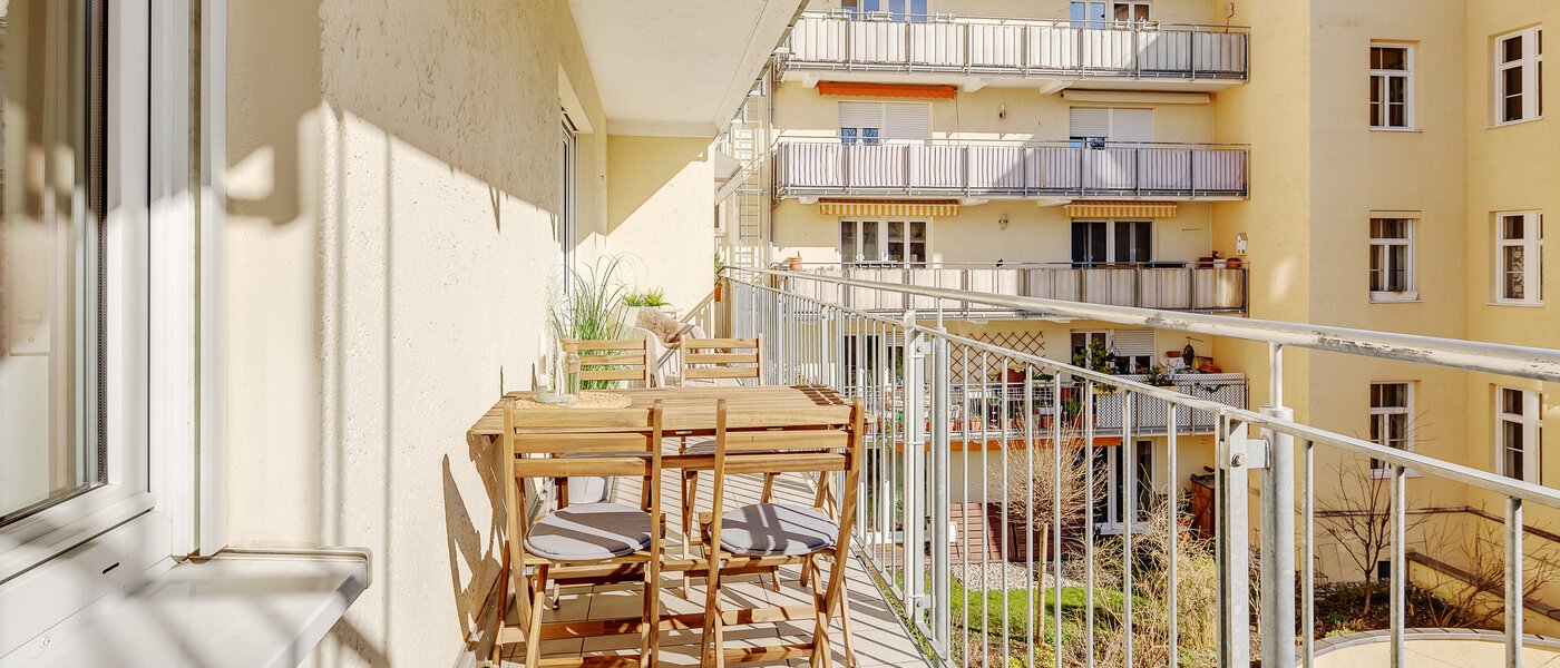 appartamento München Schwabing 02 balcone 12071