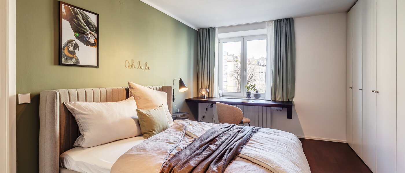 appartamento München Schwabing 01 1° camera da letto 12071