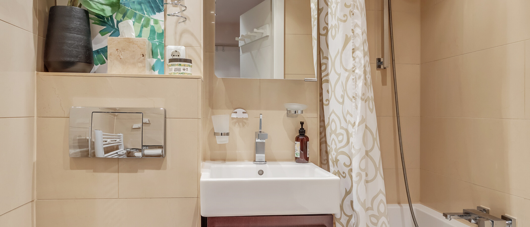 appartamento München Maxvorstadt 02 bagno 12098