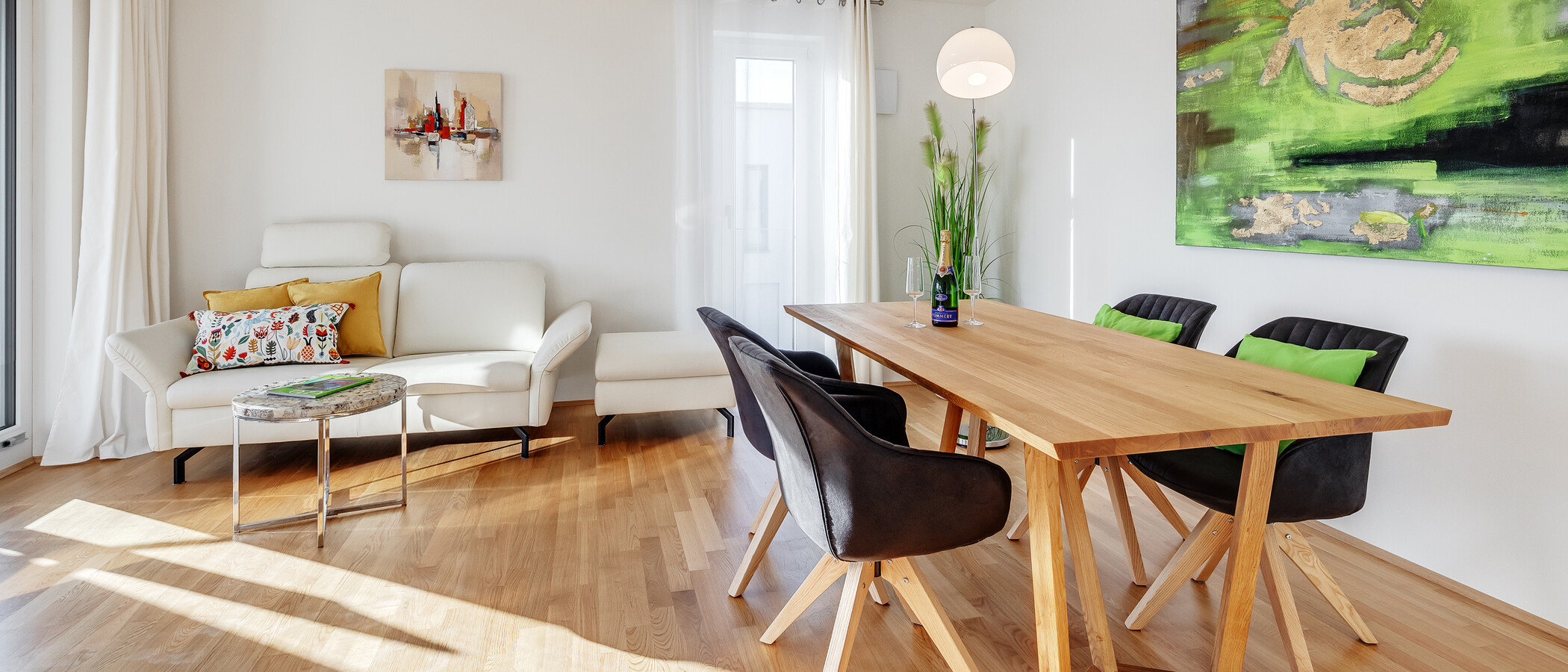 appartamento München Aubing 02 zona living 12136