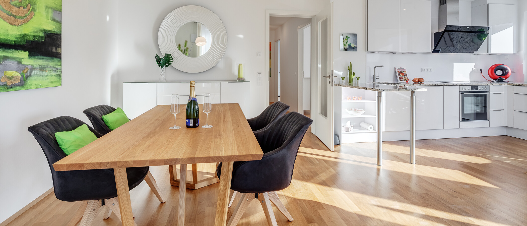appartamento München Aubing 04 zona living 12136